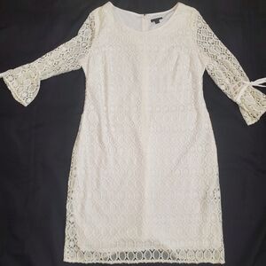 Ivory lace dress